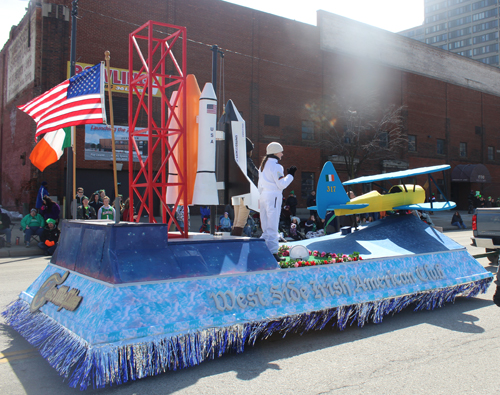 West Side Irish American Club float